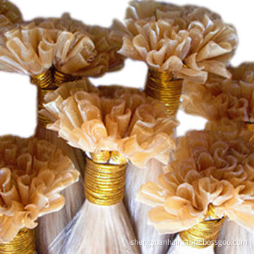 2014 Best Quality Wholesale Factory Price Keratin Nail Brazilian Hair Extension